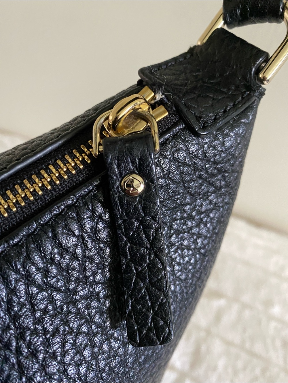 Kate Spade New York Prospect Place Kaia Hobo-Style Shoulder Bag in Black - Picture 6 of 17